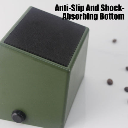 2PCS Coffee Knock Box 800ml Coffee Knock Bin Angled Design Anti Slip Durable ABS