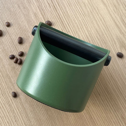 2PCS Coffee Knock Box 580ml Coffee Knock Bin Angled Design Anti Slip Durable ABS