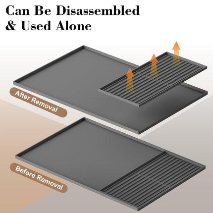 Coffee Maker Mat Set Non Slip Silicone Pads Espresso Maker Countertop Protection