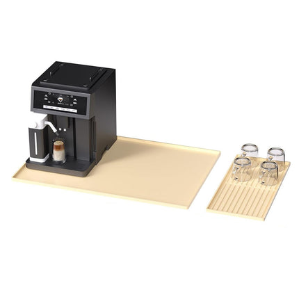 Coffee Maker Mat Set Non Slip Silicone Pads Espresso Maker Countertop Protection