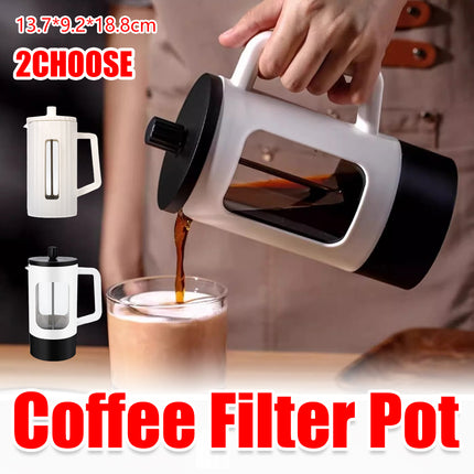 Home Milk Frother Manual Coffee Pot Filter Tea Pot Home Coffee Brewing Tool