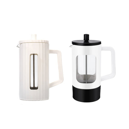Home Milk Frother Manual Coffee Pot Filter Tea Pot Home Coffee Brewing Tool