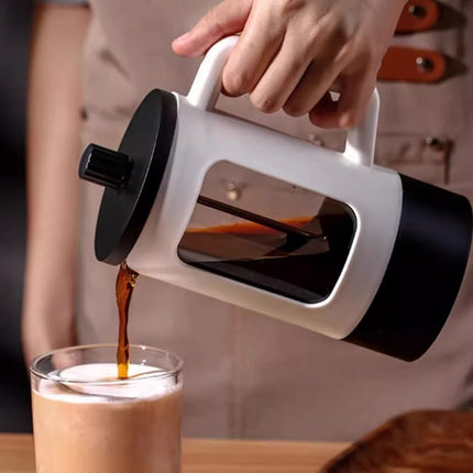 Home Milk Frother Manual Coffee Pot Filter Tea Pot Home Coffee Brewing Tool