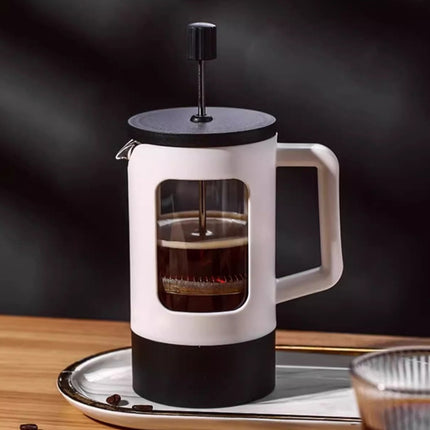 Home Milk Frother Manual Coffee Pot Filter Tea Pot Home Coffee Brewing Tool