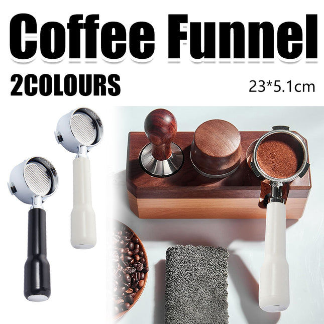 Wooden Handle Accessory Coffee Funnel Coffee Machine Handle Durable Food Grade