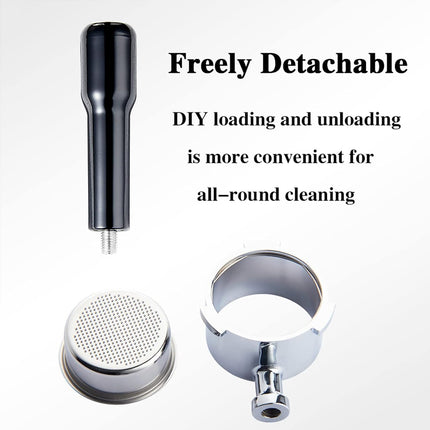 Wooden Handle Accessory Coffee Funnel Coffee Machine Handle Durable Food Grade