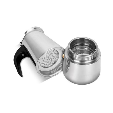 Portable Stainless Steel Coffee Pot Travel Coffee Maker Insulated Hot Beverage