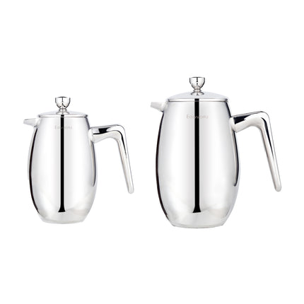 304 Stainless Steel Layer Coffee Pot Press U-Shaped Spout Home Tea Coffee Maker