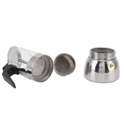 Stainless Steel Coffee Pot Heat-Resistant Glass Portable Home Pour Over