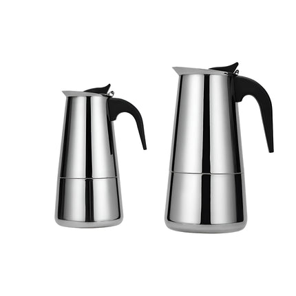 Portable Stainless Steel Coffee Pot Travel Coffee Maker Insulated Hot Beverage