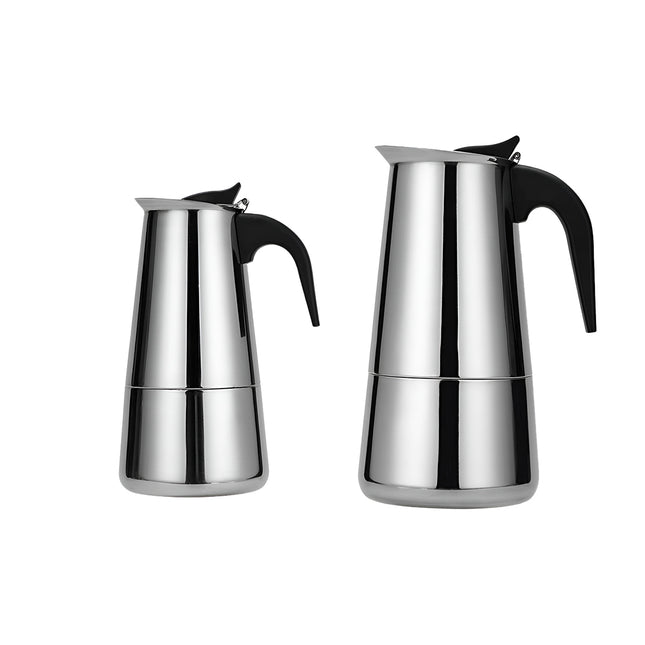 Portable Stainless Steel Coffee Pot Travel Coffee Maker Insulated Hot Beverage