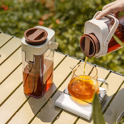 1000ml Coffee Cold Brew Pot Durable with Filter for Home Kitchen Coffee Lovers