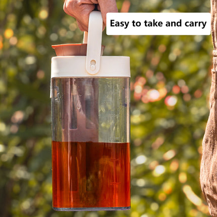 1000ml Coffee Cold Brew Pot Durable with Filter for Home Kitchen Coffee Lovers
