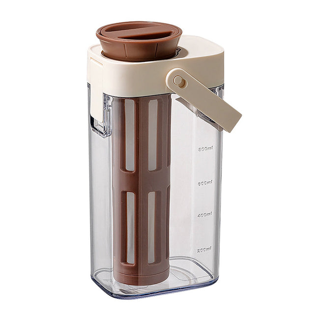 1000ml Coffee Cold Brew Pot Durable with Filter for Home Kitchen Coffee Lovers
