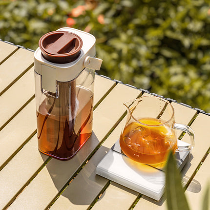1000ml Coffee Cold Brew Pot Durable with Filter for Home Kitchen Coffee Lovers