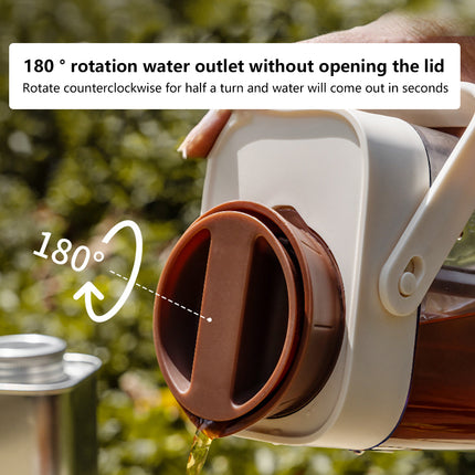 1000ml Coffee Cold Brew Pot Durable with Filter for Home Kitchen Coffee Lovers