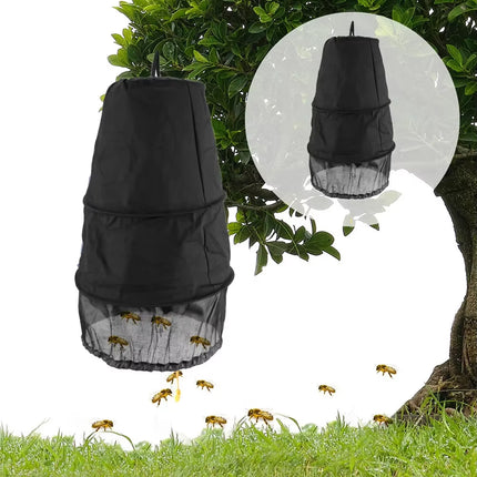 Bee Collecting Cage Bag Beekeeping Tool Mesh Cloth Net for Swarm Hive Catching
