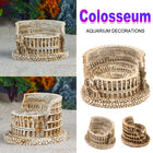 Fish Tank Ornament Roman Colosseum Shape Aquarium Decoration For Landscape Scene
