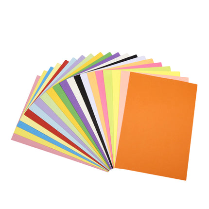 A4 80gsm Coloured Paper Multi Color Pack Printer Paper for Craft School Use