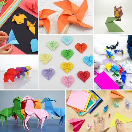 A4 80gsm Coloured Paper Multi Color Pack Printer Paper for Craft School Use
