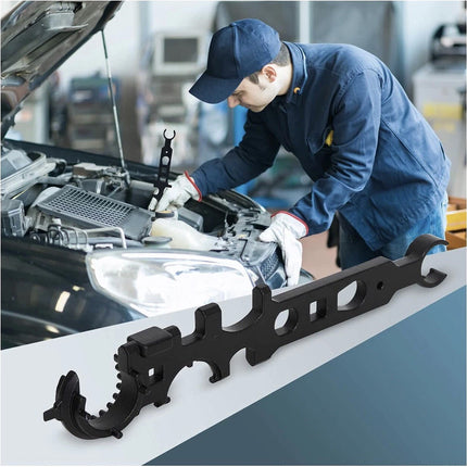 High Hardness Multi-Function Ratcheting Wrench Durable Alloy Steel Rust-Proof
