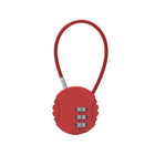 Combination Lock Padlock Locker 3 Digit Security Bike Suitcase Luggage Bag Gymau - Aimall