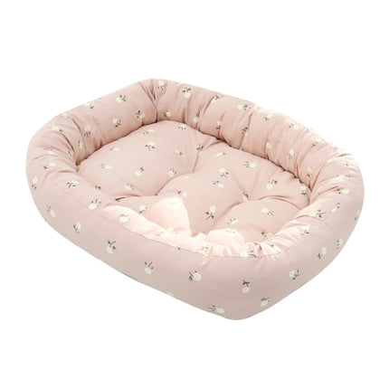 Comfortable High Elastic Thickened Pet Bed Soft Fleece Washable Anti Slip Bottom