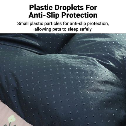 Comfortable High Elastic Thickened Pet Bed Soft Fleece Washable Anti Slip Bottom