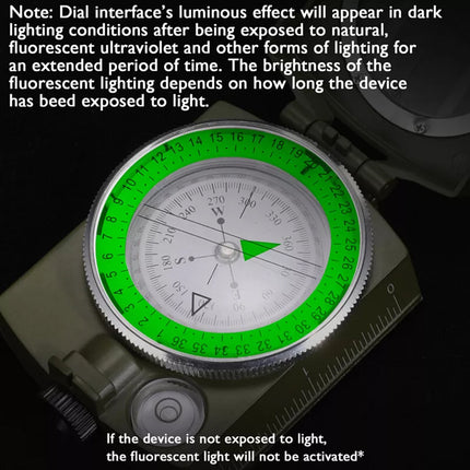 Camping Compass Multifunctional Outdoor Navigation Tool Hiking Travel Survival