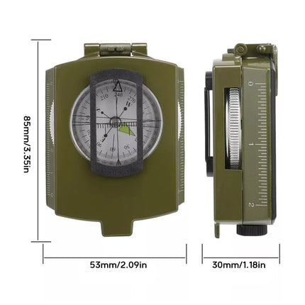 Camping Compass Multifunctional Outdoor Navigation Tool Hiking Travel Survival