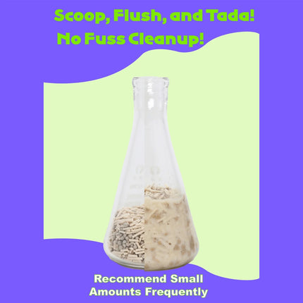 Natural Cassava Cat Litter Dust Free Flushable and Clumping 5kg Box
