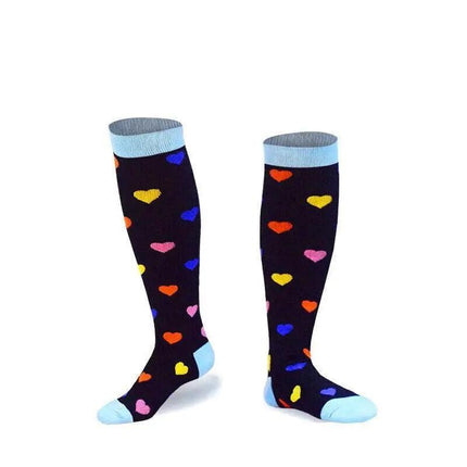 Compression Socks Women Men Adult Medical Nursing Travel Sport Stocking Running - Aimall