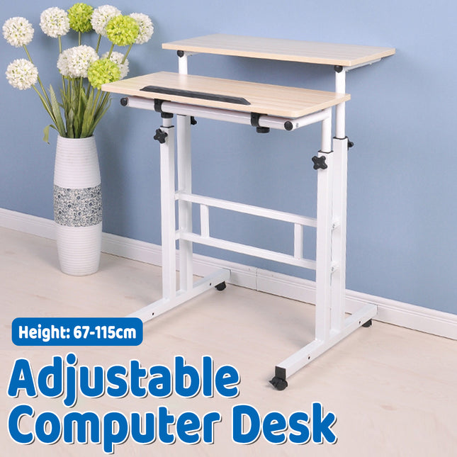 Multi Functional Adjustable Computer Desk for Home Office Gaming Workstation