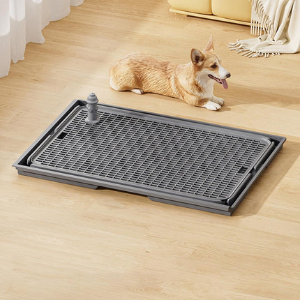 Spliceable Dog Toilet Tray PP Urinary Guide Column Anti-Stepping Pet Potty 42cm