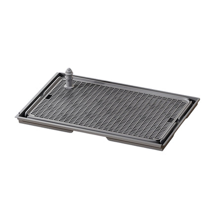Spliceable Dog Toilet Tray PP Urinary Guide Column Anti-Stepping Pet Potty 42cm