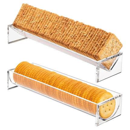 1PC Transparent Rectangular Biscuit Display Rack Food Dessert Wedding Cake Stand