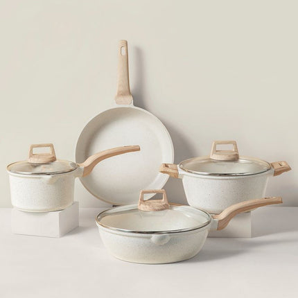 8pcs Cookware Set Cooking Set Non Stick for for Home Kitchen Restaurant Daily