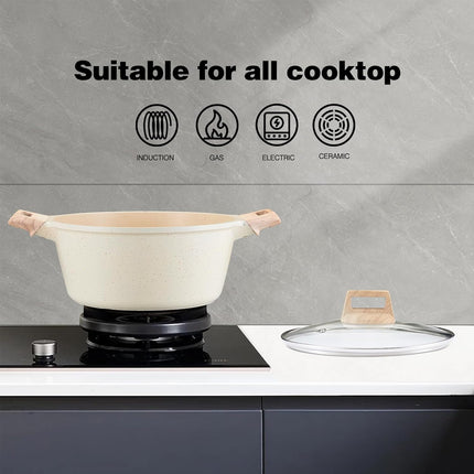8pcs Cookware Set Cooking Set Non Stick for for Home Kitchen Restaurant Daily