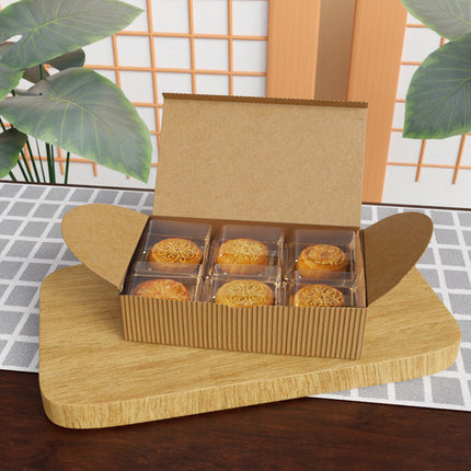 20PCS Corrugated Paper Gift Boxes Recyclable for Birthday Holiday Presents Carry