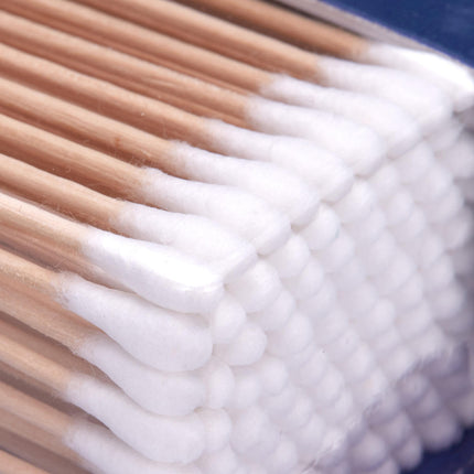3 Packs Disposable Dual Head Hygiene Cleaning Beauty Makeup Remover Cotton Swabs
