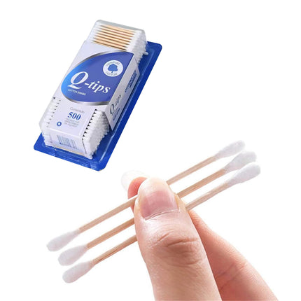 3 Packs Disposable Dual Head Hygiene Cleaning Beauty Makeup Remover Cotton Swabs