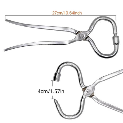 Stainless Steel Cattle Nose Ring Piercing Tool Bull Nose Traction Pliers