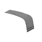 Black and White Houndstooth Bed Runner Decorative Throw for Hotel or Home Bedding