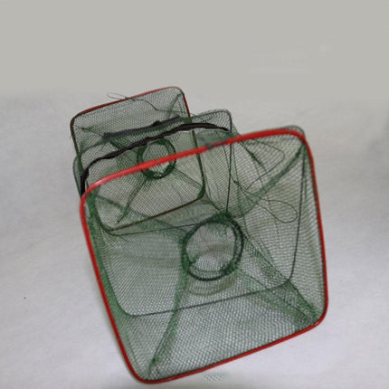 Fishing Bait Trap Fish Net Cast Dip Cage Crab Minnow Crawdad Shrimp Foldable Au - Aimall