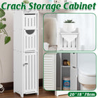 Bathroom Gap Shelf Multi-layer Storage Cabinet Toilet Organizer Restroom Rack