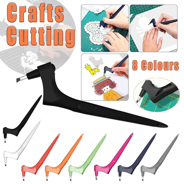 Craft Cutting Tools With 360-Degree Art Cutting Tool Nice Crafty Cut Blade Au - Aimall