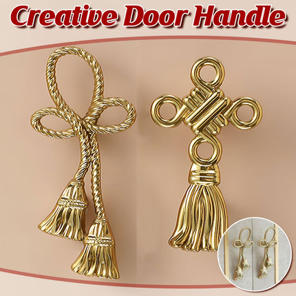 Chinese Decorative Handle Creative Flower Knot Wardrobe Drawer Cabinet Door Pull