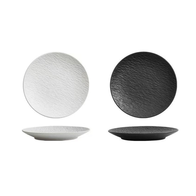 20PCS Creative Dessert Plates Set 10 Inch Round Plates Food Grade Drop-Resistant