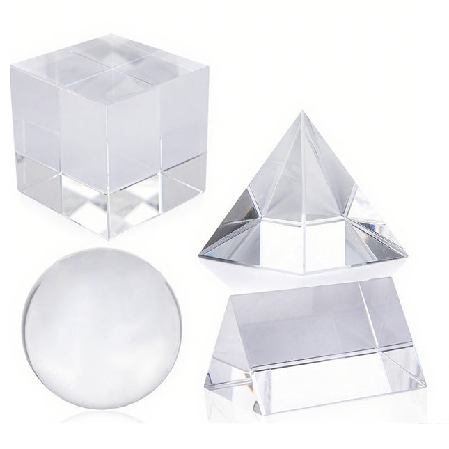 K9 Optical Prism Set Camera Rainbow Making Props for Light Refraction Effects