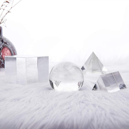 K9 Optical Prism Set Camera Rainbow Making Props for Light Refraction Effects